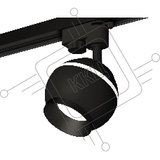 Светильник Ambrella light XT1102002 SBK/PBK черный песок/черный полированный GU5.3 LED 3W 4200K (A2521, C1102, N7031)