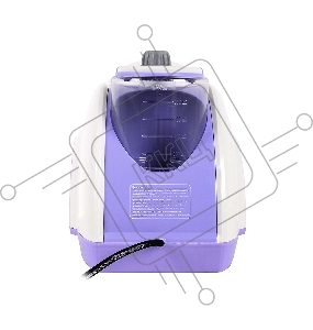 Отпариватель для одежды Endever ODYSSEY Q-910, давление пара 1,5 бар, паа 45 г/мин, макс.мощность 2030 Вт, емкость бака 1200 мл, сиреневый/белый     