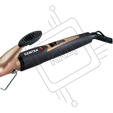Щипцы для завивки Centek CT-2088 35Вт, 25 мм диаметр, БРОНЗОВОЕ КЕРАМИЧЕСКОЕ ПОКРЫТИЕ, насадка щётка