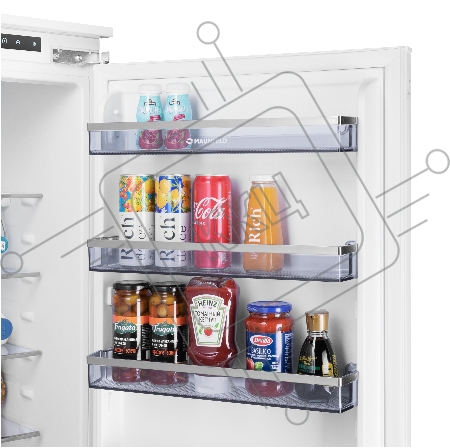 Холодильник-морозильник встраиваемый MAUNFELD MBF193SLFWGR