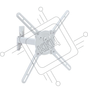 Кронштейн Kromax ATLANTIS-15 white, Наклонно-поворотный, 22