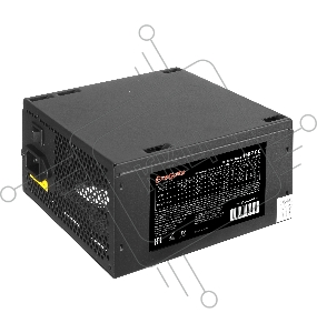 Блок питания 450W ExeGate 450PPE, ATX, SC, black, APFC, 12cm, 24p+(4+4)p, PCI-E, 3*IDE, 5*SATA, FDD + кабель 220V с защитой от выдергивания