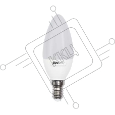 Лампа светодиодная PLED-SP C37 9Вт свеча 3000К тепл. бел. E14 820лм 230В JazzWay 2859457A