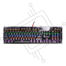 Клавиатура A4Tech Bloody B810R серый/черный USB Gamer LED