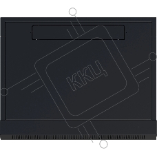 Шкаф коммутационный NTSS (NTSS-W6U6060GS-BL) настенный 6U 570x600мм пер.дв.стекл 60кг черный 19.5кг