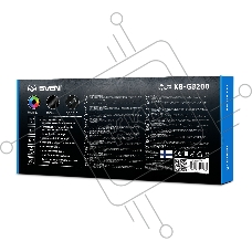 Клавиатура Sven KB-G8200 игровая (95кл, ПО, RGB-подсветка)