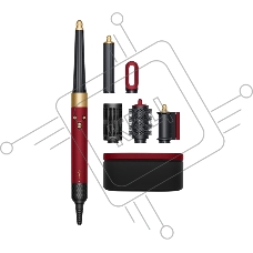 Мультистайлер Dyson Airwrap ID HS08 Red Velvet (Straight+Wavy) красный бархат/золото, 1300 Вт, ионизация