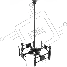 Потолочный кронштейн ONKRON CPRO2L-4 для 4 телевизоров 32”- 55