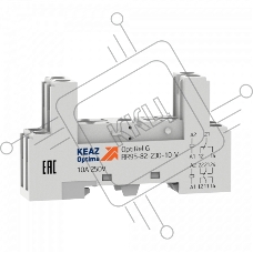 Розетка для реле OptiRel G RR95-82-230-10-V КЭАЗ 281176