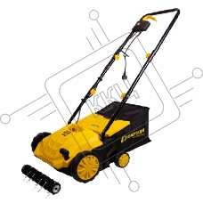 Скарификатор электрический CHAMPION ESC1532 Мощность двигателя 1500 Вт, Напряжение сети 230,50 В, Гц, Вес c травосборником 9,3 кг, Ширина обработки 320 мм, Высота аэрации -4/0/+4/+12 мм, Высота скарификации -12/-8/-4/+4 мм, Тип/объем травосборника ткань/3