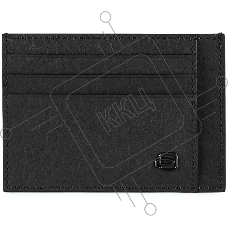 Чехол для кредитных карт Piquadro Black Square PP2762B3R/N черный натур.кожа