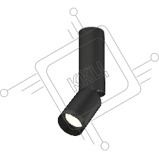 Светильник Ambrella Light XM6313115 SBK/PBK черный песок/черный полированный MR16 GU5.3 (C6323, A2061, A2221, C6313, N6131)