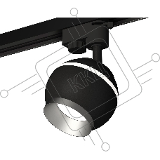 Светильник Ambrella light XT1102004 SBK/MCH черный песок/хром матовый GU5.3 LED 3W 4200K (A2521, C1102, N7033)