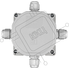 Распределительная коробка Bylectrica Рапред. коробка IP67 с клемн. колод., Ø76х44 мм, 4 ввода (КМ-230)