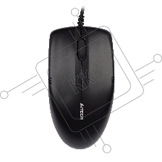 Мышь проводная A4Tech OP-530NU черный, 1200 dpi, USB, кнопки - 3