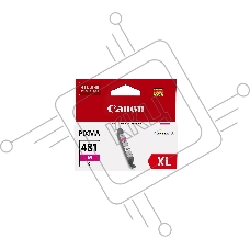 Картридж струйный Canon CLI-481XL M EMB для TS6140/TS8140/TS9140/TR8540. Пурпурный. 466 страниц.