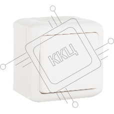 Электроустановочные изделия Legrand Legrand 782305 Кнопка Quteo IP44 (Белый)
