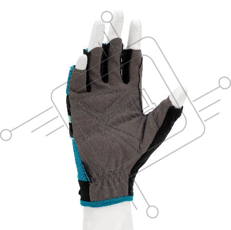 Перчатки комбинированные облегченные, открытые пальцы, AKTIV, размер М (8)// Gross