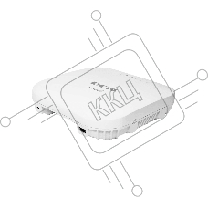 Точка доступа WL8200-X10 DCN new generation wifi6 indoor AP, tri-band and total 14 spatial streams  , IEEE 802.11a/b/g/n/ac/ax supported (2.4GHz 4*4, first 5GHz 8*8 and second 5GHz 2*2, fat/fit, default no power adapter),  could be managed by DCN AP contr