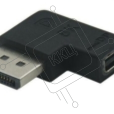 Удлинитель Displayport угловой папа на Mini Displayport мама