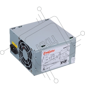 Блок питания Exegate EX253683RUS-S AA450, ATX, SC, 8cm fan, 24p+4p, 2*SATA, 1*IDE + кабель 220V с защитой от выдергивания