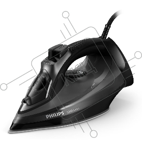 Утюг электрический Philips/ 2400 Вт, удар 200 г, пар 45 г/мин, SteamGlide Plus