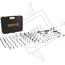 Набор инструментов Deko DKAT94 94 предмета (жесткий кейс)