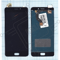 Дисплей для Meizu M6 Note черный