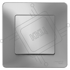 Переключатель 1-кл. СП Blanca 10А IP20 (сх. 6) 250В алюм. SchE BLNVS010603