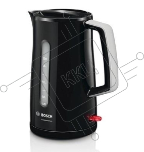 Чайник электрический Bosch TWK3A013 1.7л. 2400Вт черный (корпус: пластик)