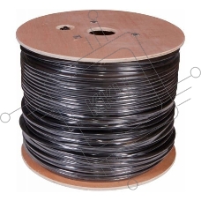 Кабель сетевой Buro UTP 4 пары cat5E solid 0.50мм CCA 305м черный outdoor