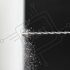 Бур по бетону, двойная спираль, Cobalt W-tip, 12x600 мм, SDS PLUS Denzel
