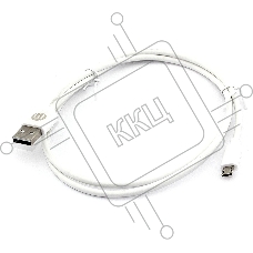 Дата-кабель Amperin USB-microUSB 1m 2A Белый (YDS-C-AM)