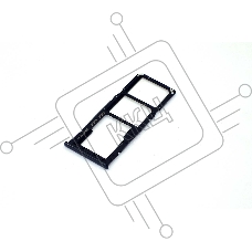 Лоток для SIM-карты Samsung Galaxy A9 (A920F) черный
