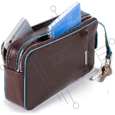 Клатч мужской Piquadro Blue Square AC4221B2/MO, коричневый, натур.кожа