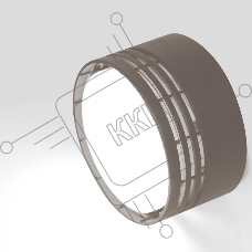 Спот GWL-GX53-M-IP20 Графит Корзина
