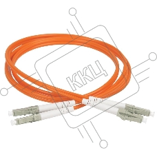 Оптический ITK (патч-корд), MM, 50/125 (OM2), LC/UPC-LC/UPC,(Duplex),1м