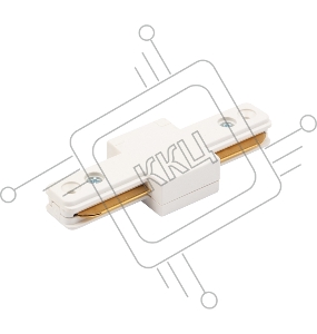 Коннектор для однофазного шинопровода I-образный REXANT белый