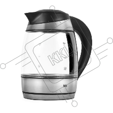 Чайник BQ KT1735G черный/стальной