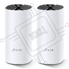 Домашняя Mesh TP-Link Wi-Fi система Deco M4 (1-Pack), 1167 Мбит/с (5 ГГц: до 867 Мбит/с + 2,4 ГГц: до 300 Мбит/с), 2 порта 1000 Мбит/с, 2 встроенные антенны на каждом модуле Deco