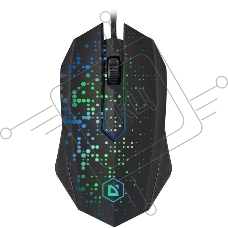 Мышь проводная Defender Event MB-754 черный, 1000 dpi, USB, кнопки - 3