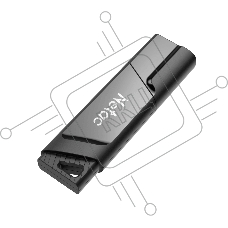 Флеш диск Netac U336S NT03U336S-032G-30BK, 32Gb, USB3.0, пластиковая с защитой от записи
