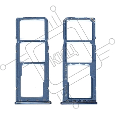 Лоток для SIM-карты Samsung Galaxy A9 (A920F) синий