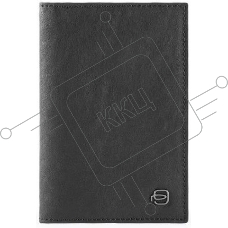 Обложка для документов Piquadro Black Square PP5255B3/N черный натур.кожа