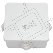 Распределительная коробка Bylectrica Рапред. коробка IP44, 80х80х43 мм, 4 ввода (КМ-209)