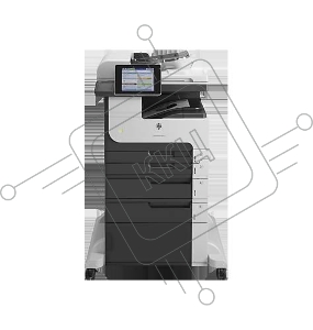 МФУ HP LaserJet Enterprise MFP M725f, лазерный принтер/сканер/копир/факс A3, 40ppm, 1200dpi, 1024Mb, 320Gb HDD, 5 trays 100+250+250+500+500, Cabinet, ADF100, Duplex, USB/LAN/FIH, Color LCD20i, 1y warr, repl. Q7830A M5035x, Q7831A M5035xs)