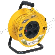 Катушка Iek WKP23-06-04-20 УК20 с т/з 4 места 2Р/20м 2х0,75 мм2 