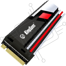 Накопитель SSD KingSpec XG7000-2TB PRO, 2Tb, M.2 2280, PCIe 4.0 x4, NVMe, R/W 7400/6600, с радиатором