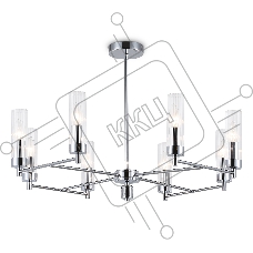 Люстра Ambrella light LH55152/8 CH/CL хром/прозрачный E14/8 max 40W D765*520