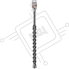 Бур по бетону Monogram Special SDS-max 40x400/540 мм 088-703